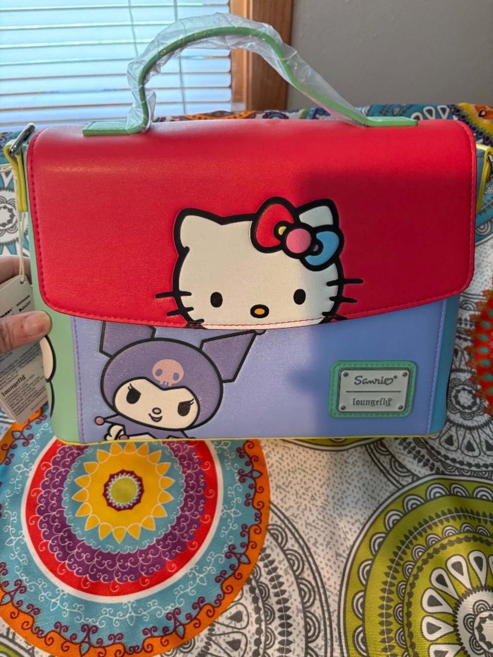 Hello Kitty and Friend Loungefly purse NWT